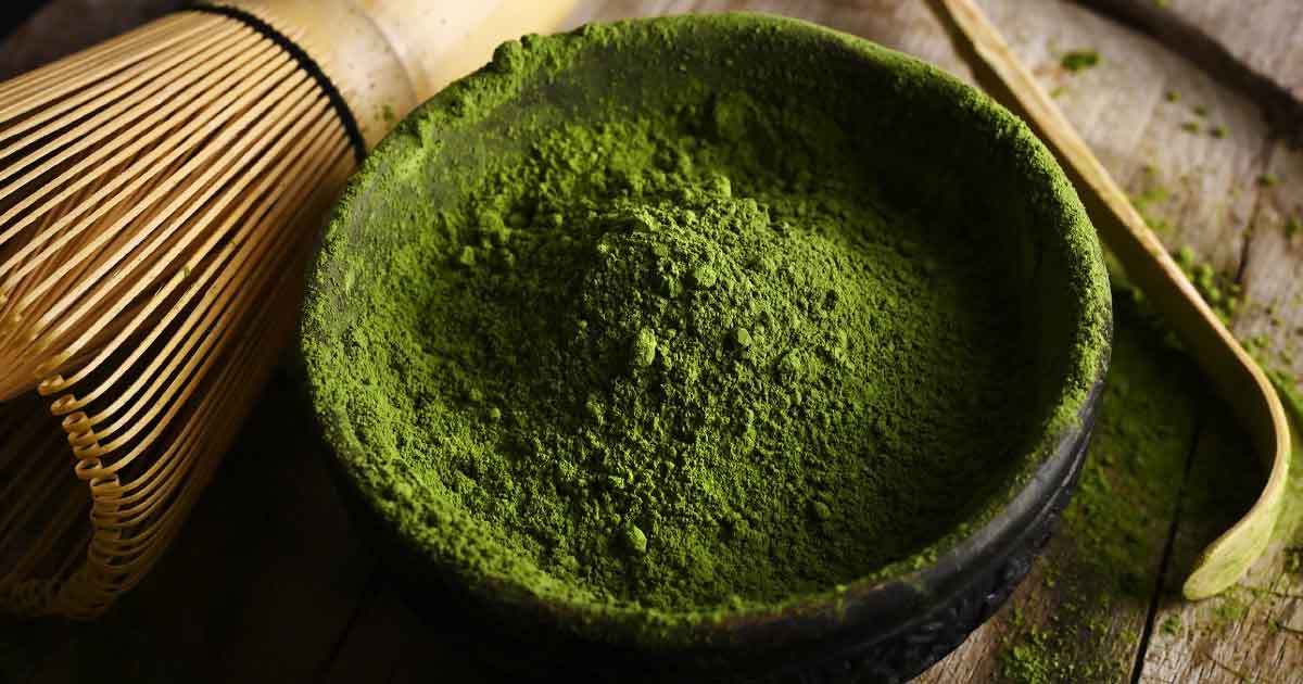 macha zelený čaj